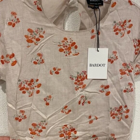 NWT Bardot The Floral Midi Dress Size 10 - Picture 3 of 4